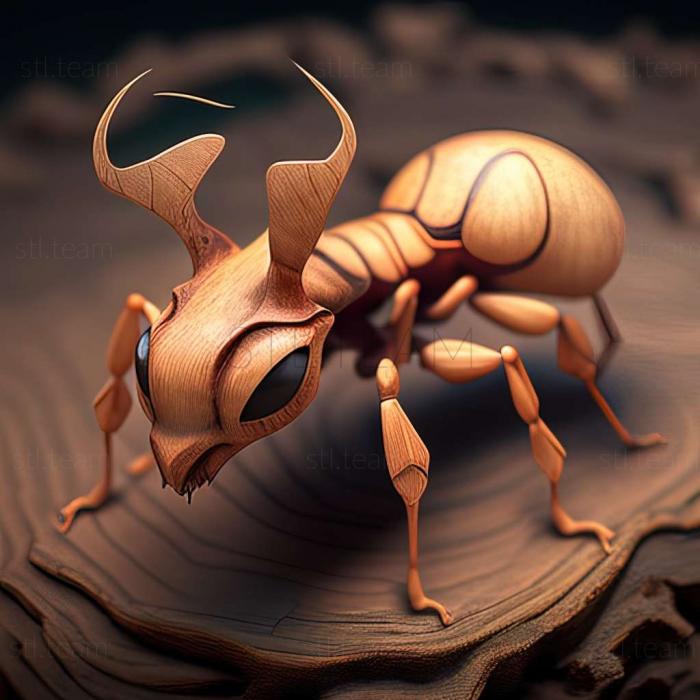 3D model Megalomyrmex milenae (STL)